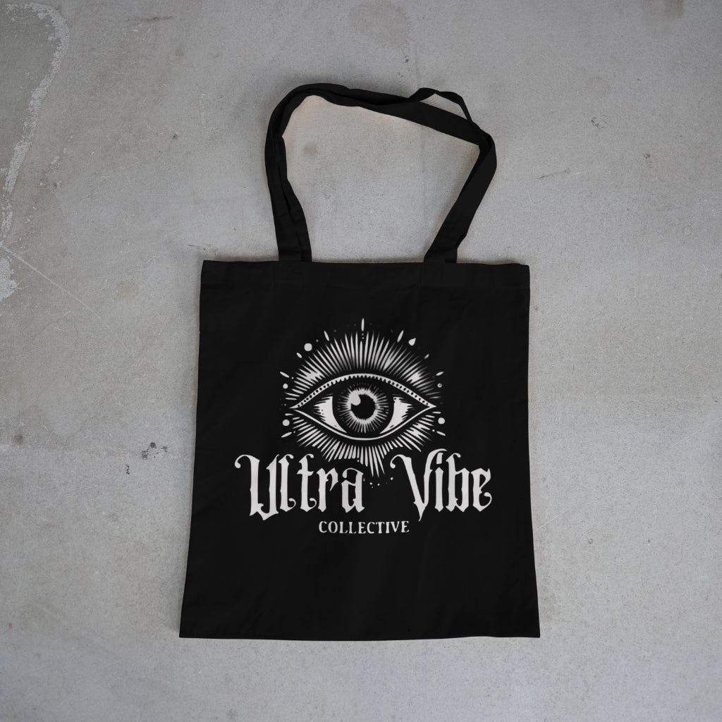 Ultra Vibe Collective: Three Pocket Canvas Tote Bag