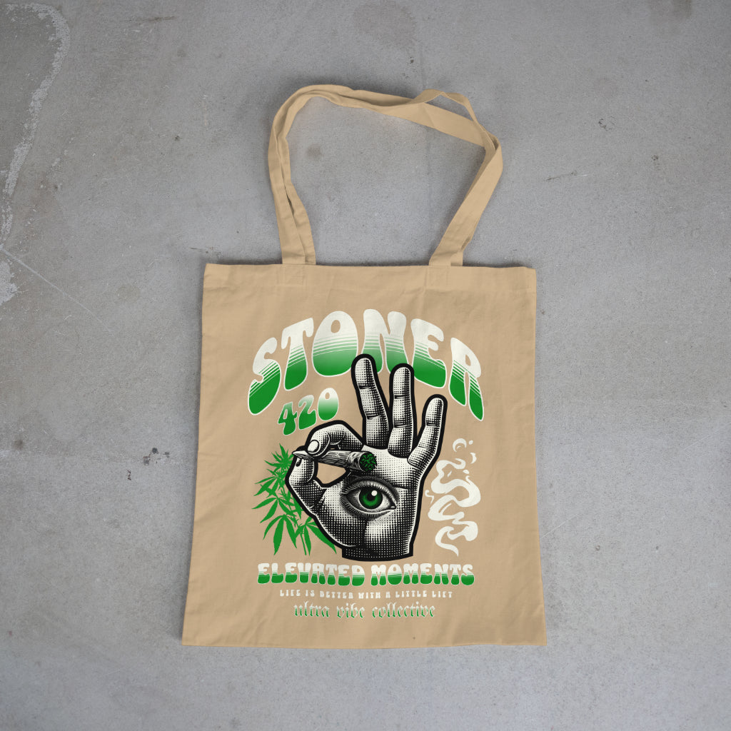 Ultra Vibe Collective: Three Pocket Canvas Tote Bag