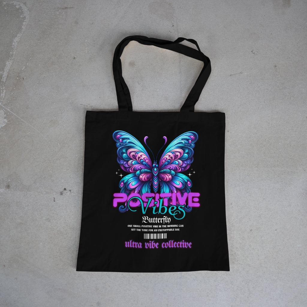 Ultra Vibe Collective: Three Pocket Canvas Tote Bag